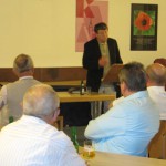 Vortrag vom Referenten Hubertus Weber